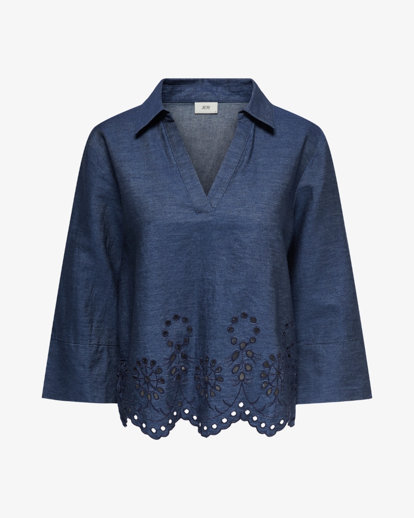 JDY Bille Bluse Blå