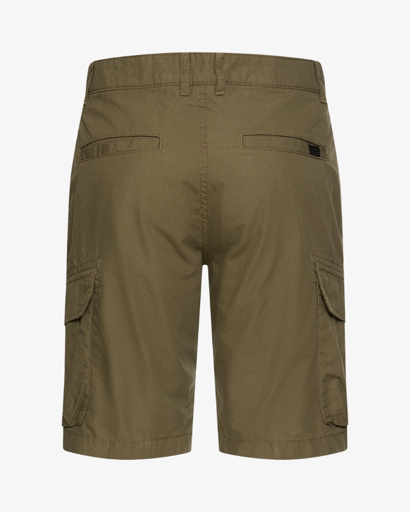 Camel Cargo Shorts Oliven