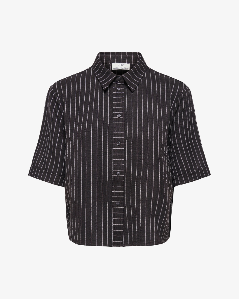 JDY Power Bluse Brun/hvid