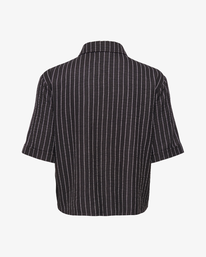 JDY Power Bluse Brun/hvid