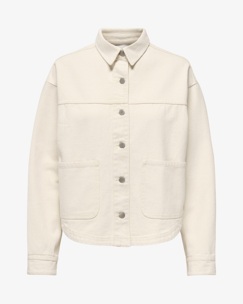 JDY Noma Denimjakke Ecru
