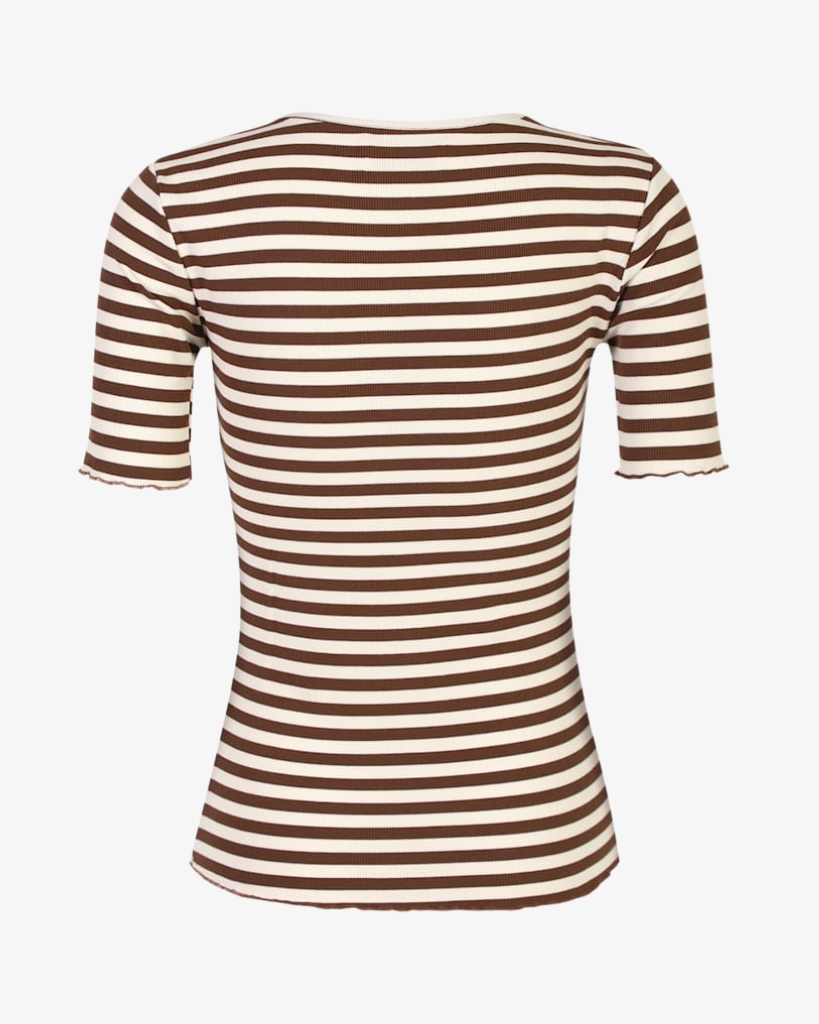 Liberte Natalia T-shirt Brun/Offwhite