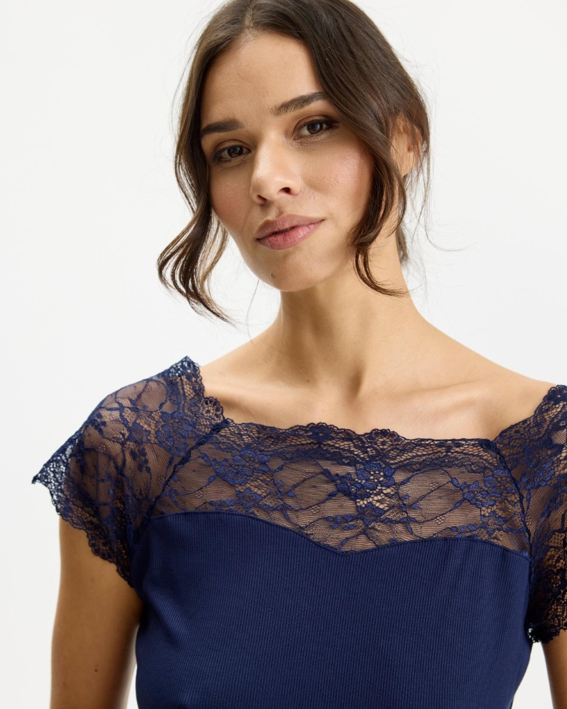 In Front Yvonne Top Blå