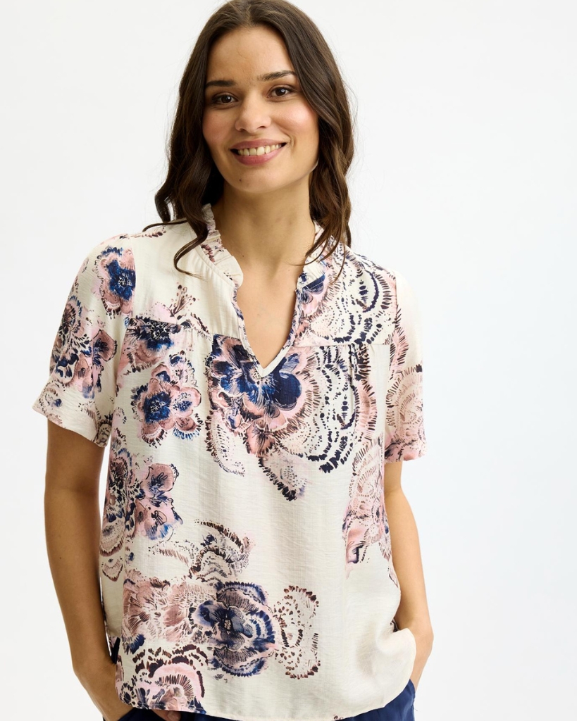 In Front Amelia Bluse