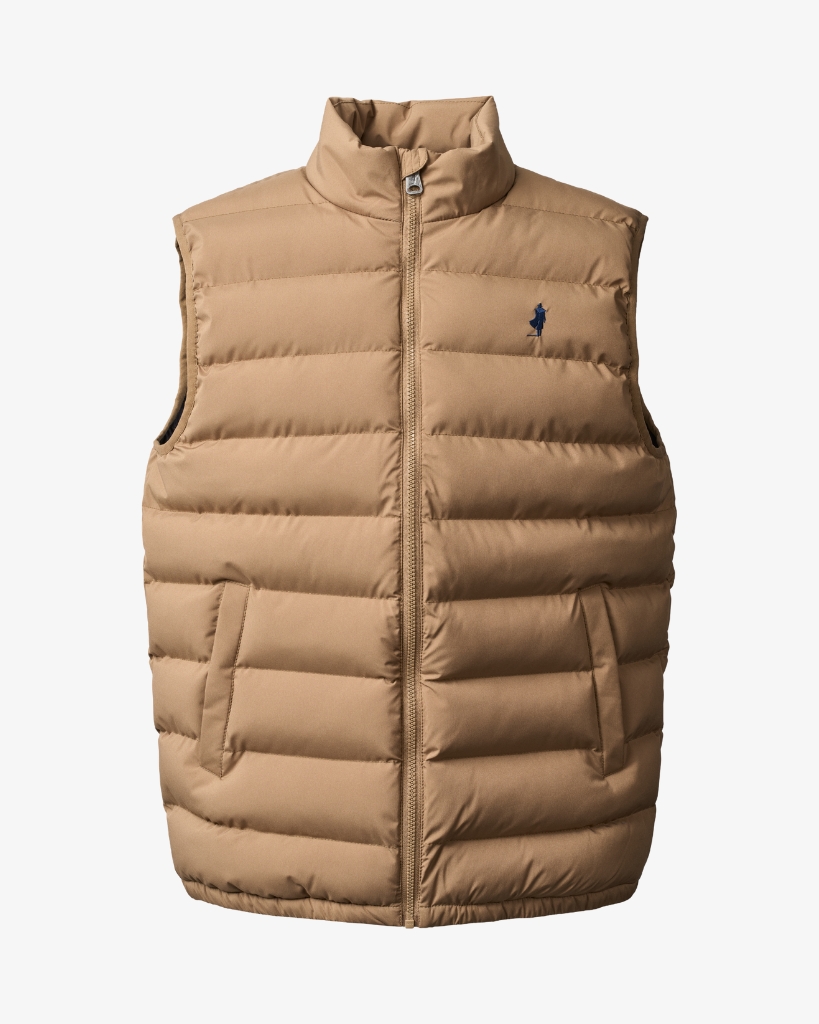 MCS Aidan Puffer Vest Sand