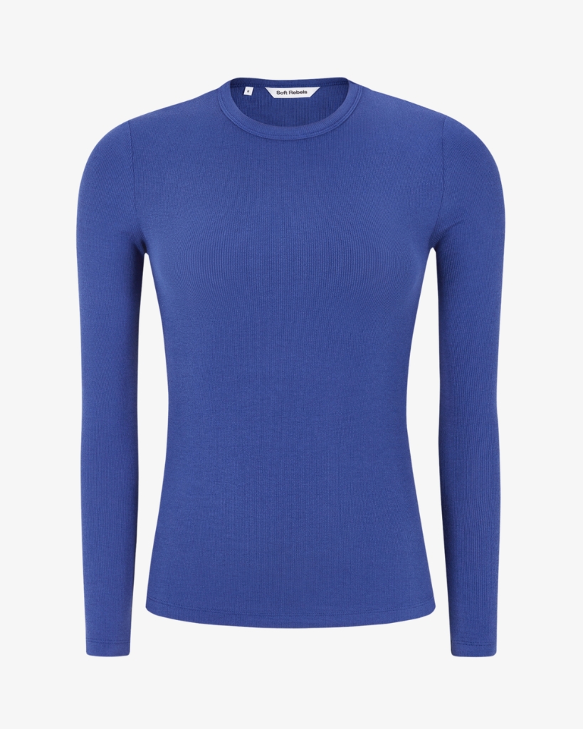 Soft Rebels Fenja T-shirt Blå