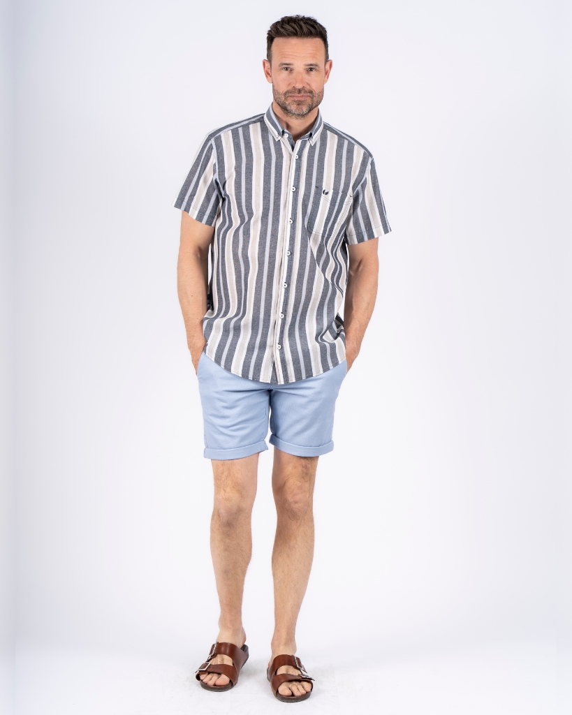 Pre End Ryder Kortærmet Skjorte Navy