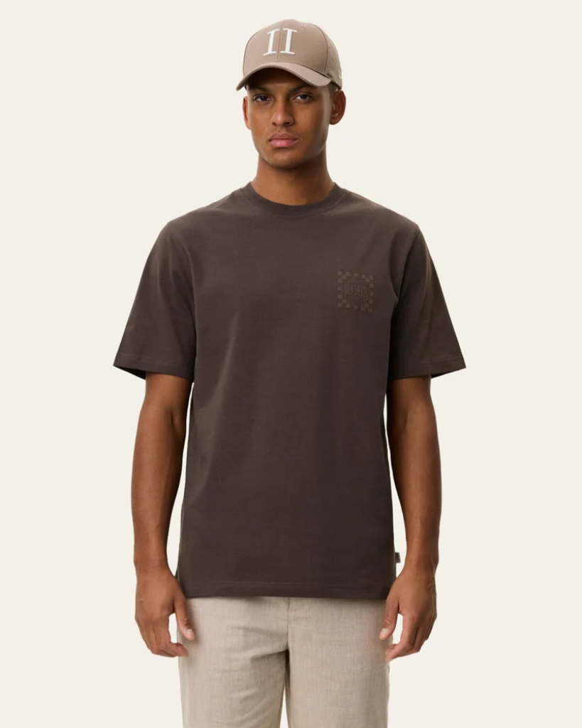 Les Deux Ben Goods T-Shirt Mørkebrun