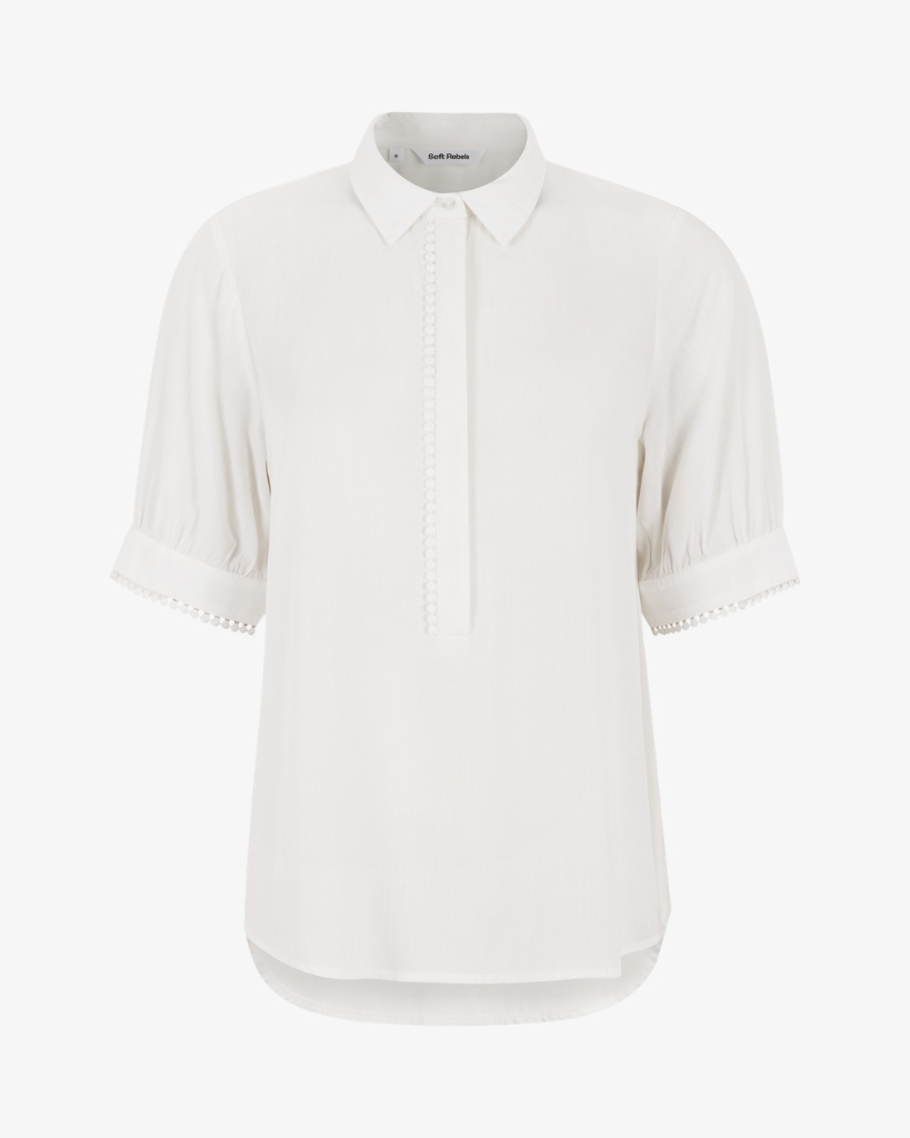 Soft Rebels Ebba Mayson Bluse Hvid