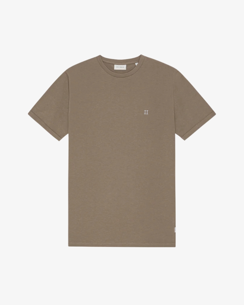 Les Deux Core Contrast T-Shirt Brun