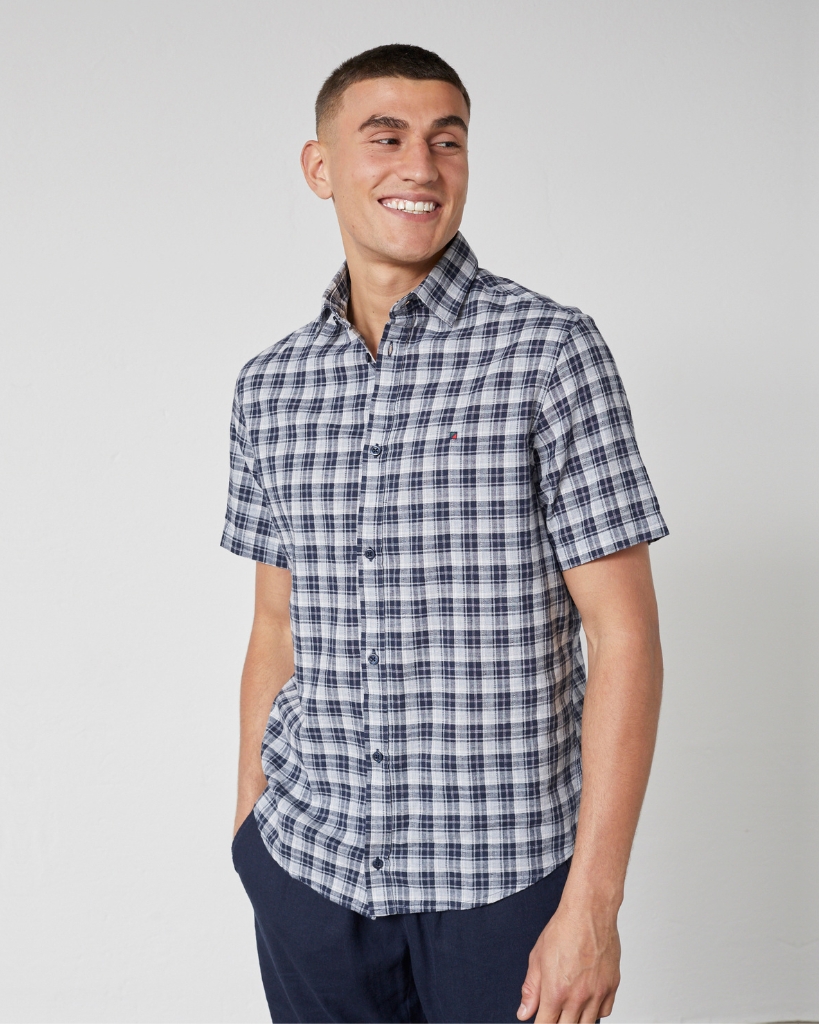 Redgreen Asger Ternet Skjorte Navy