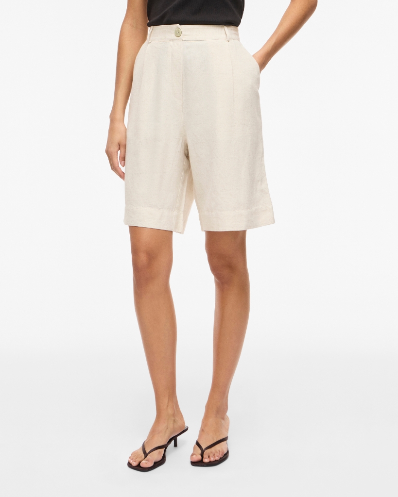Vila Viprisilla Bermuda Shorts Creme