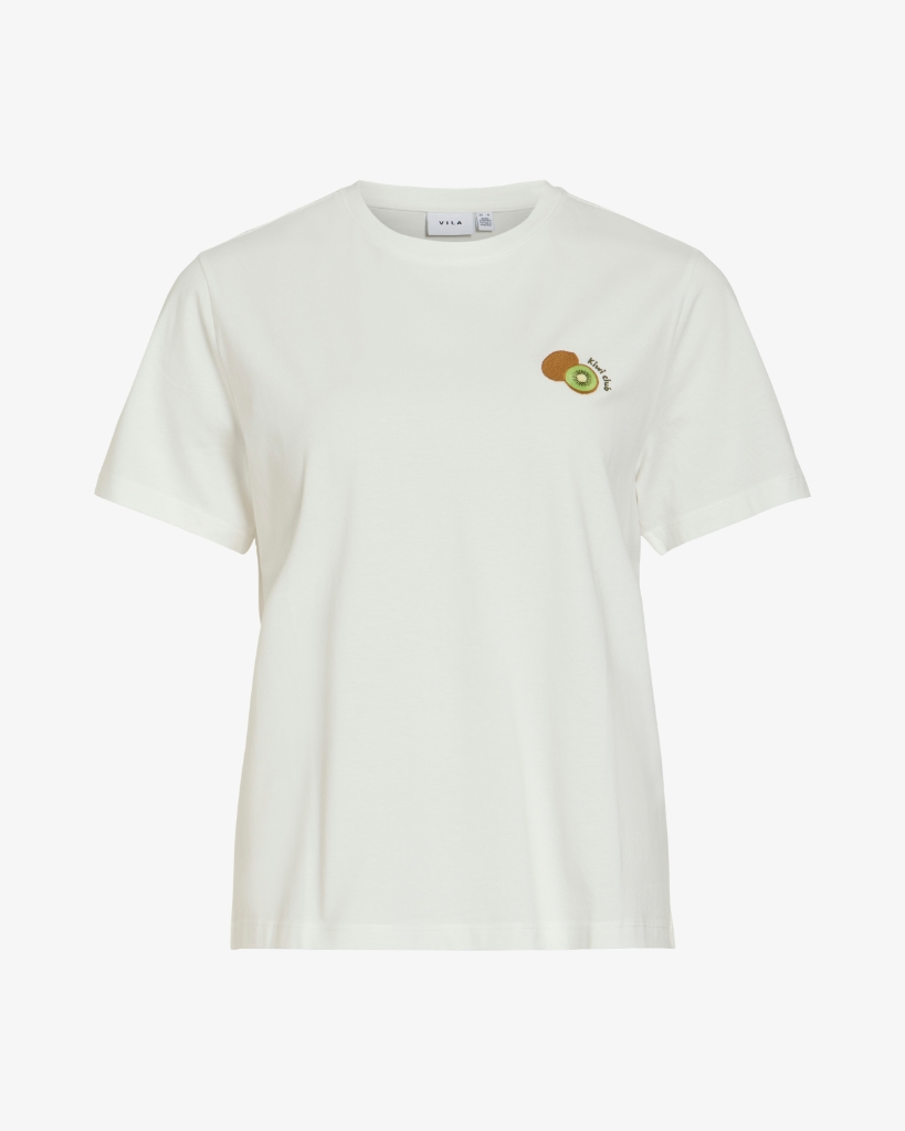 Vila Visybil Berry T-shirt Hvid