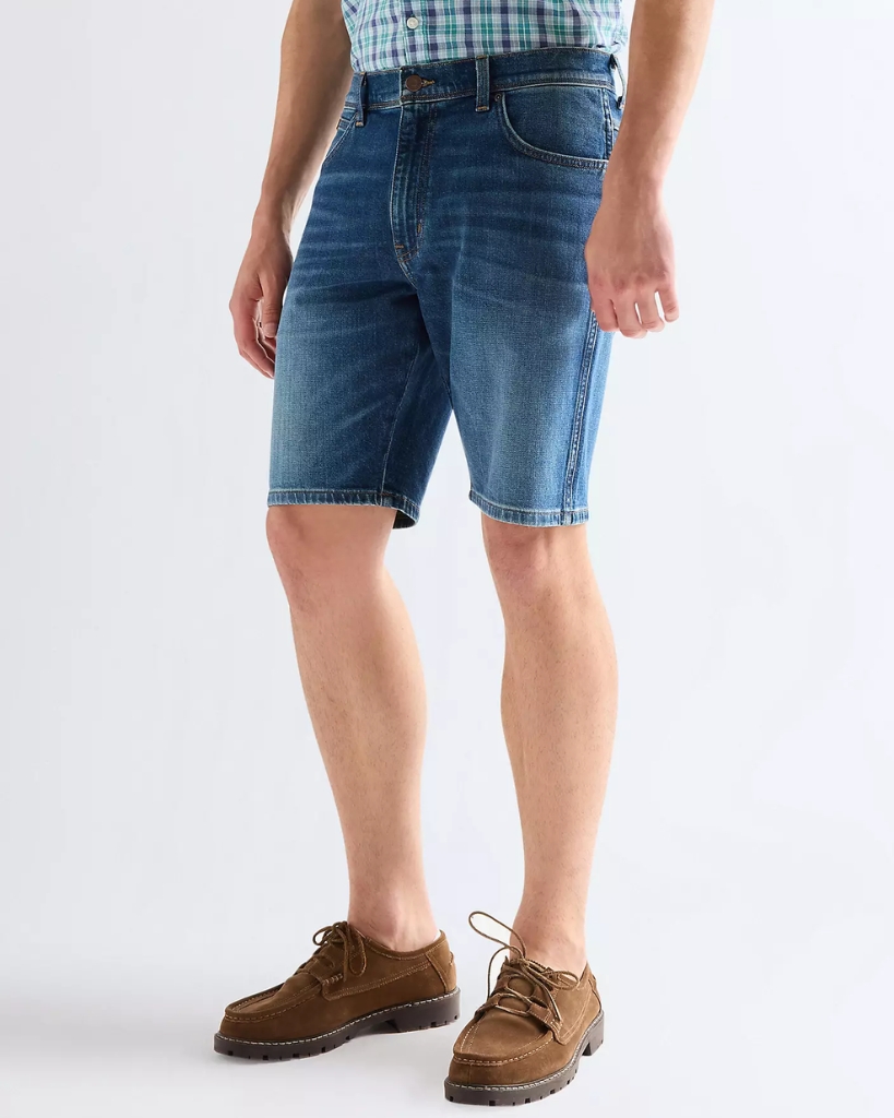 Wrangler Texas Denim Shorts Blå