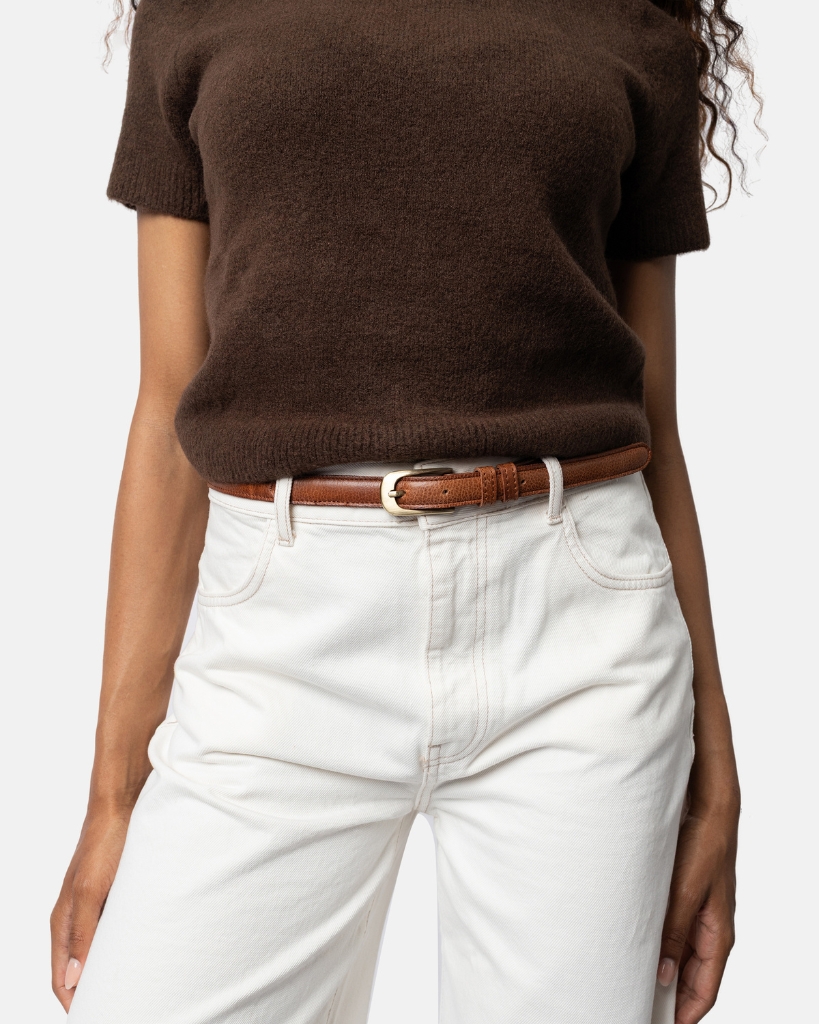 RE:DESIGNED Mona Bælte Lys Brun