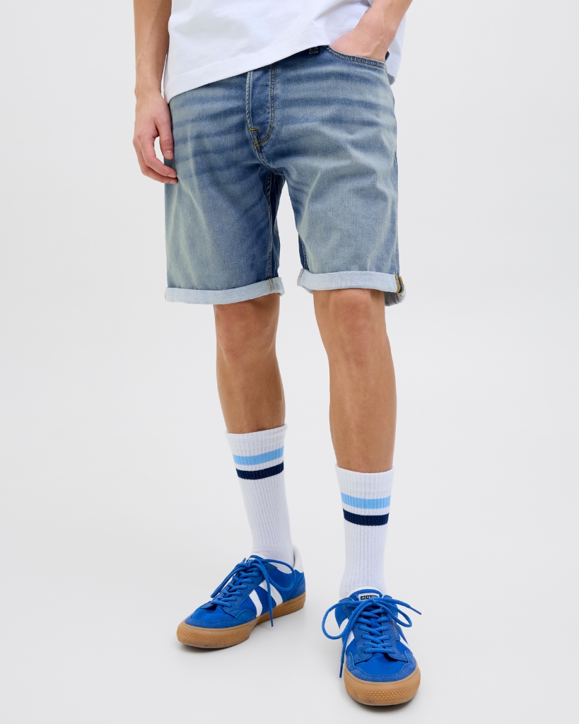 Jack Jones Rick Denim Shorts Blå