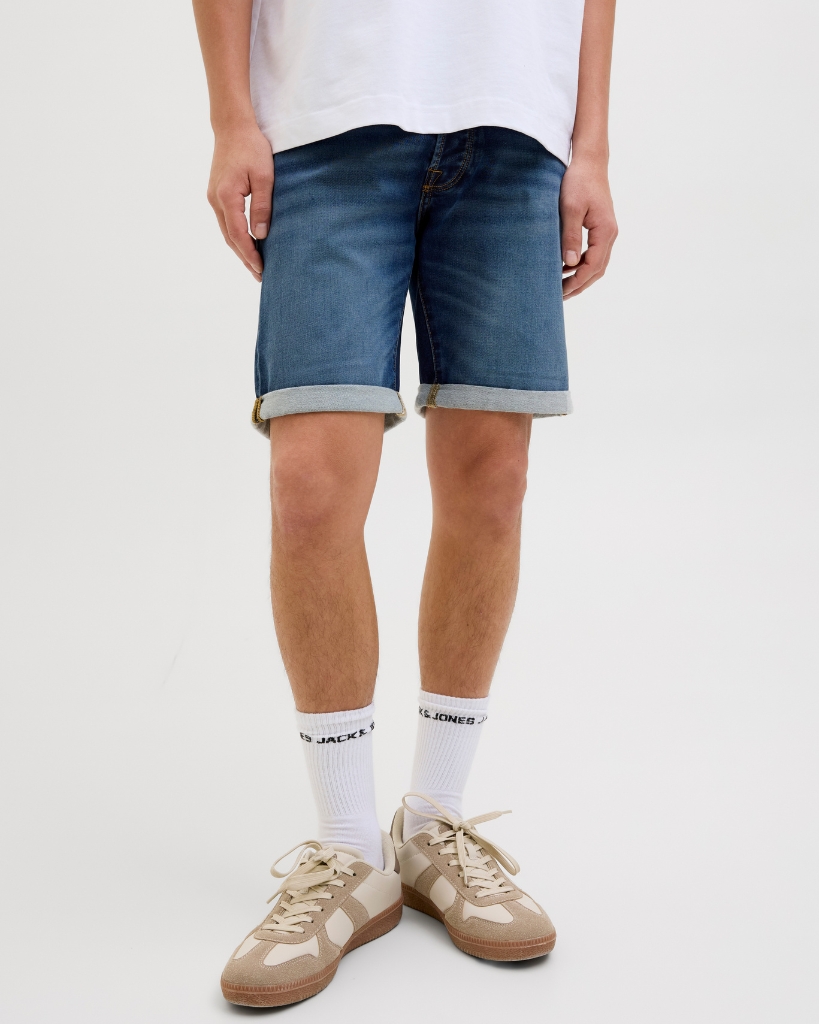 Jack Jones Rick Denim Shorts Mørkeblå