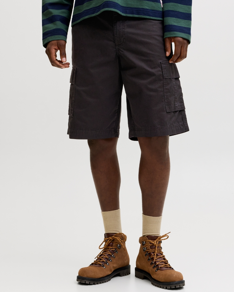 Jack Jones Matty Cargo Shorts Sort