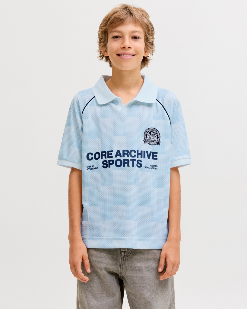 Jack Jones Breeze T-Shirt Jr Lyseblå