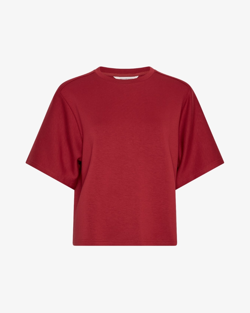 MSCH Maelee Sweat T-shirt Rabarber