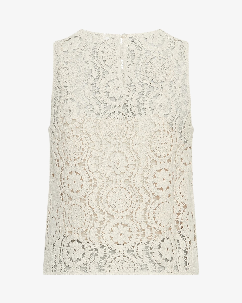 MSCH Baxter Top Offwhite