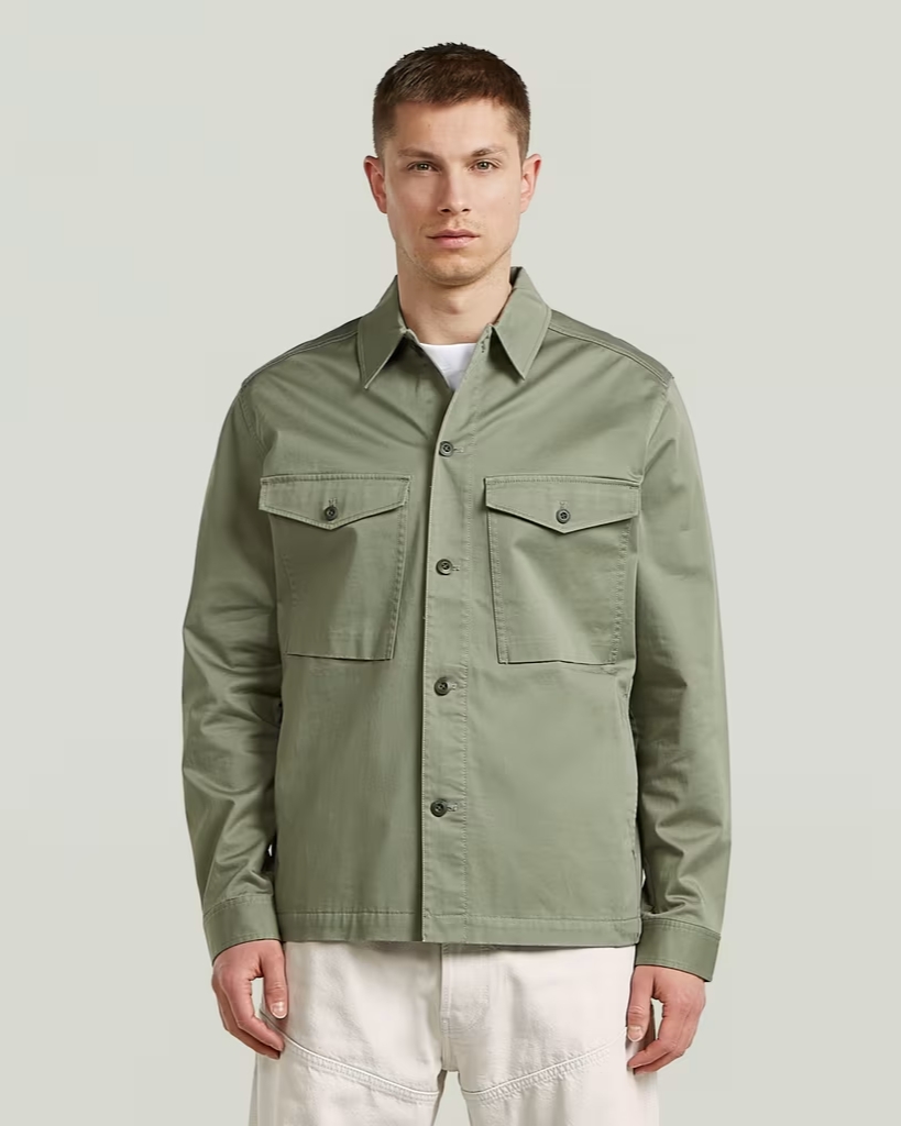 G-STAR Core Overshirt Grøn
