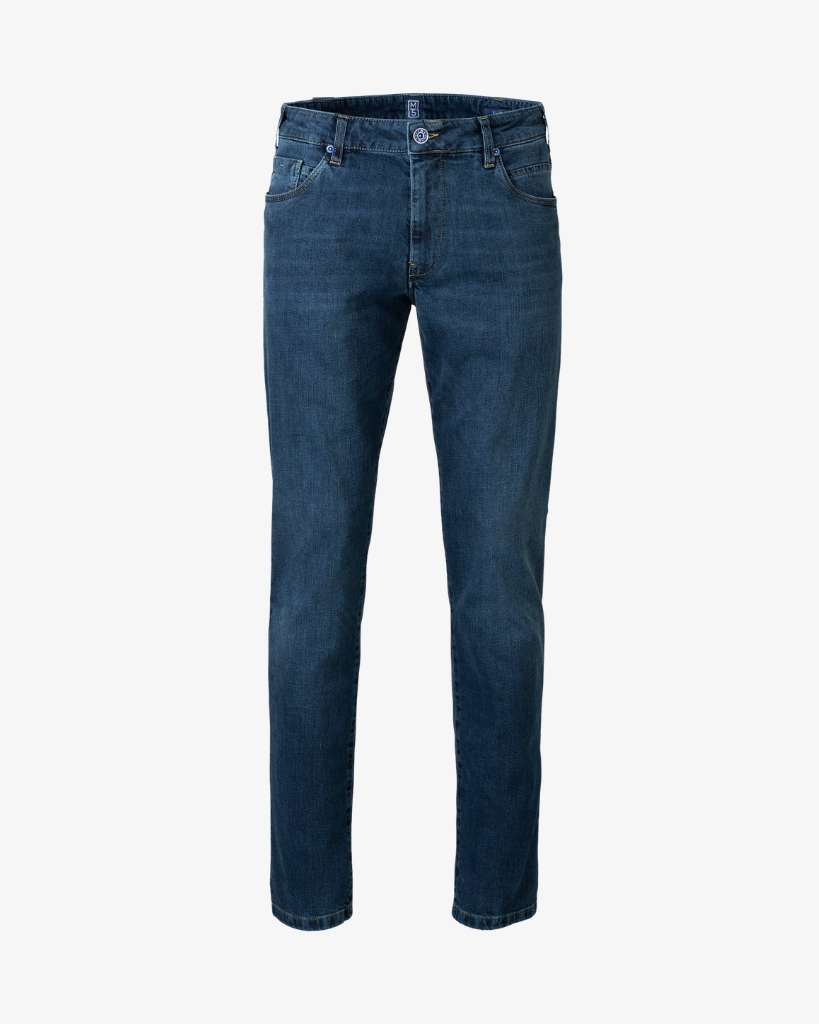 Meyer M5 Slim Jeans Mørkeblå
