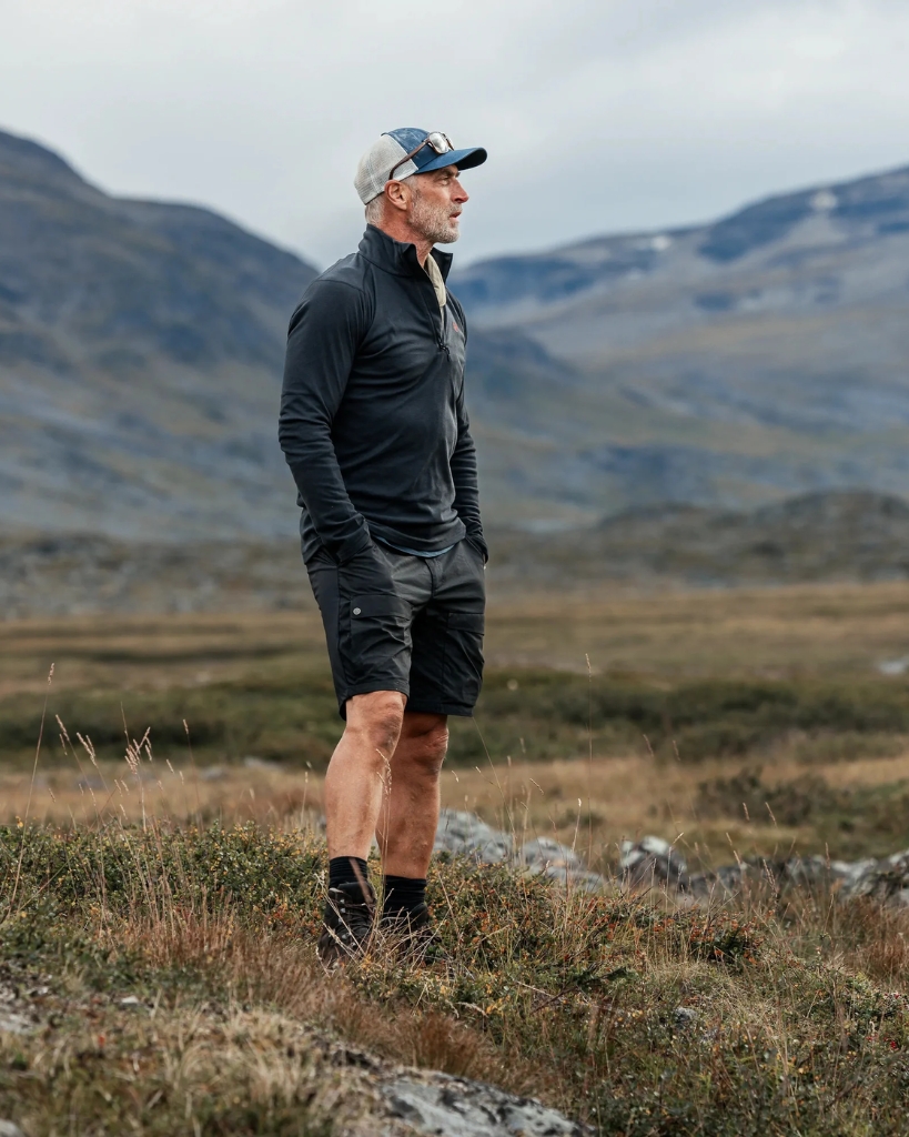 Fjällräven Abisko Hybrid Trail Shorts Sort