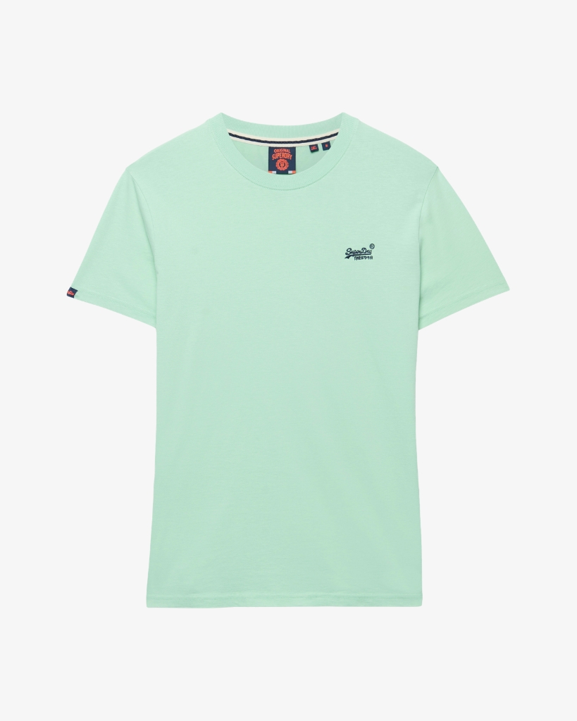 Superdry Essential Logo T-Shirt Lysegrøn