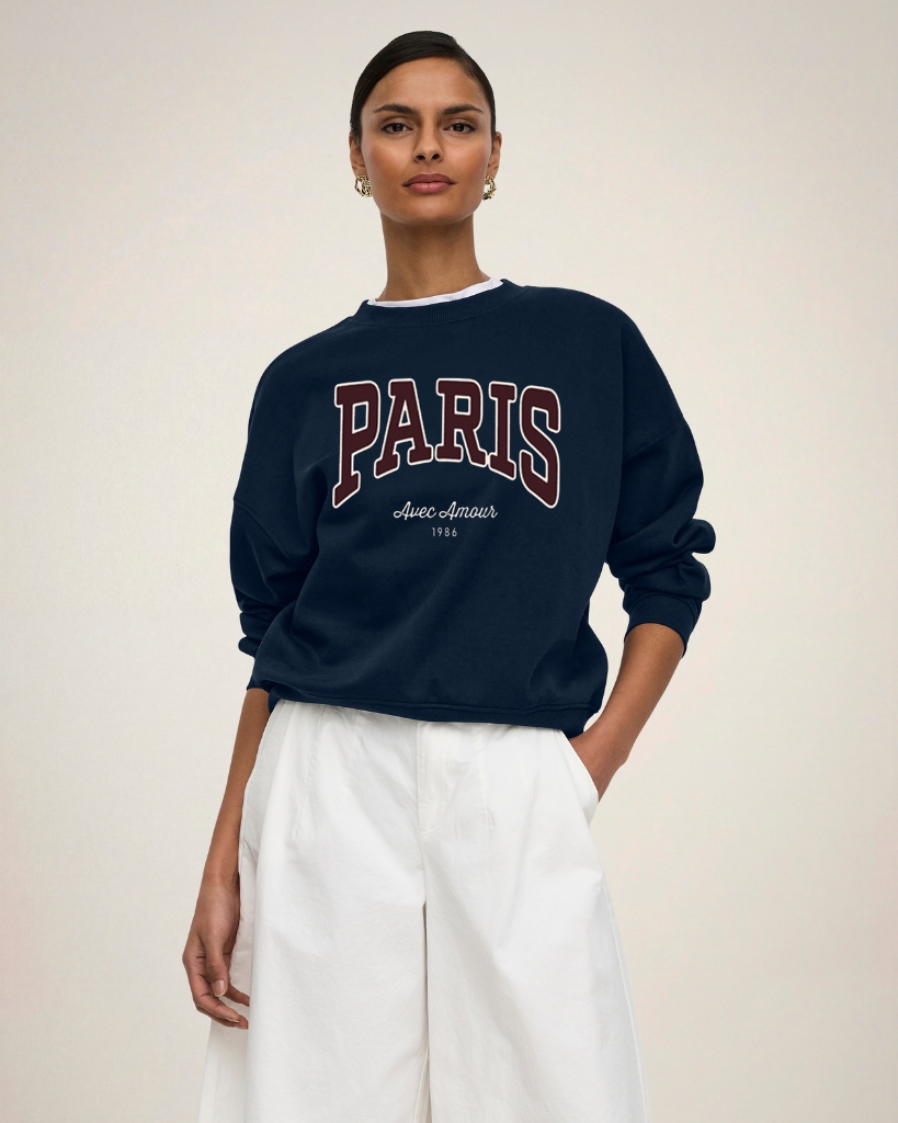 JDY Mesa Sweatshirt Mørkeblå