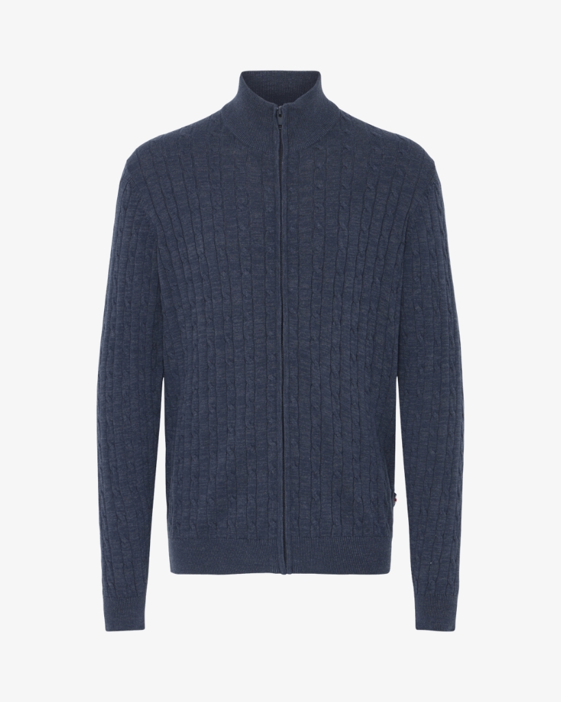 FQ1924 Duncan Cardigan Blå