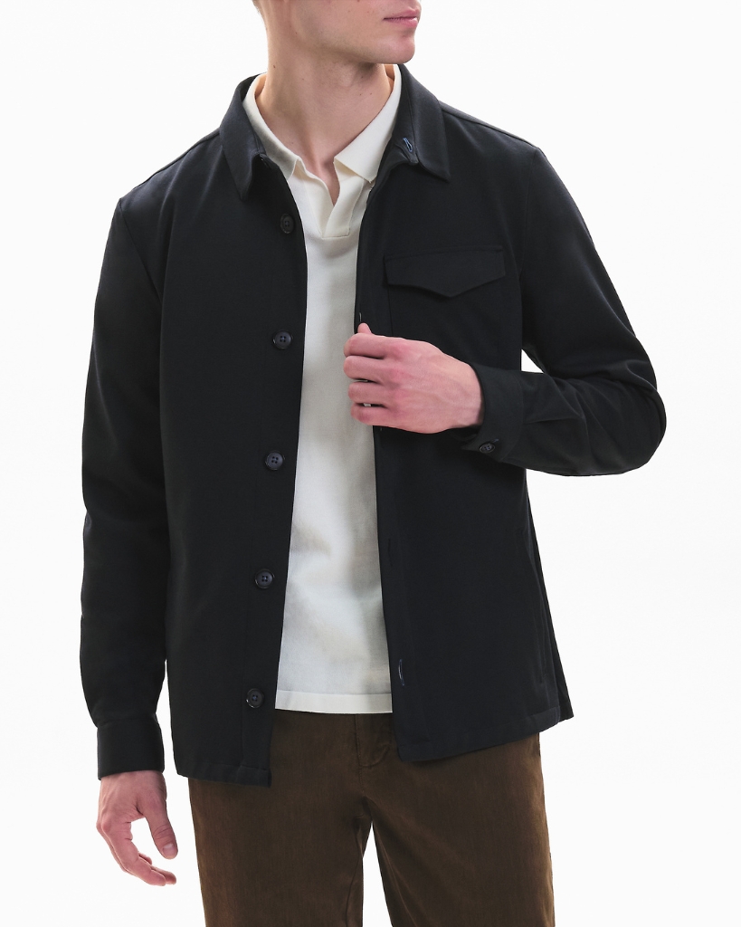 Sunwill Extreme Flexbiliy Overshirt Dark Navy