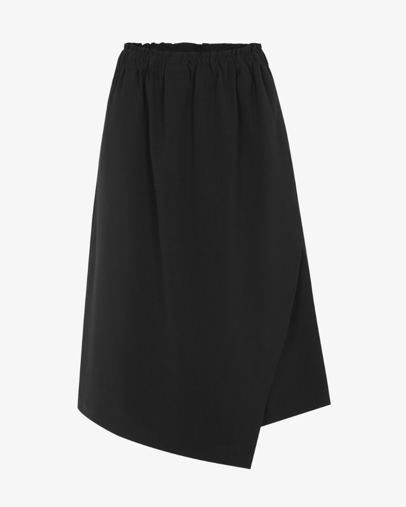 Soft Rebels Vilja Midi Nederdel Sort