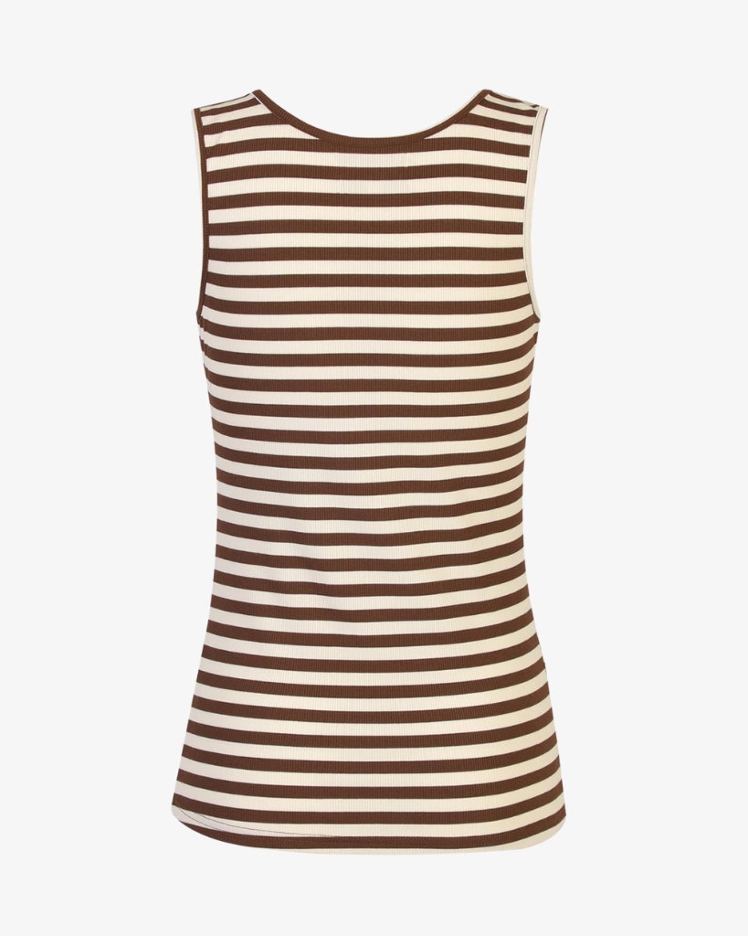 Liberte Natalia Tank Top Brun/creme