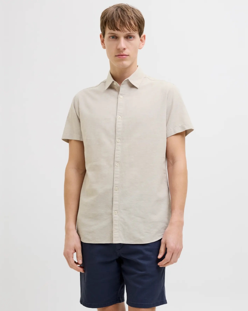JJ Rebel Sunny Skjorte Beige
