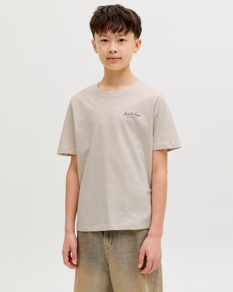 Jack Jones Archive Graphic T-Shirt Beige