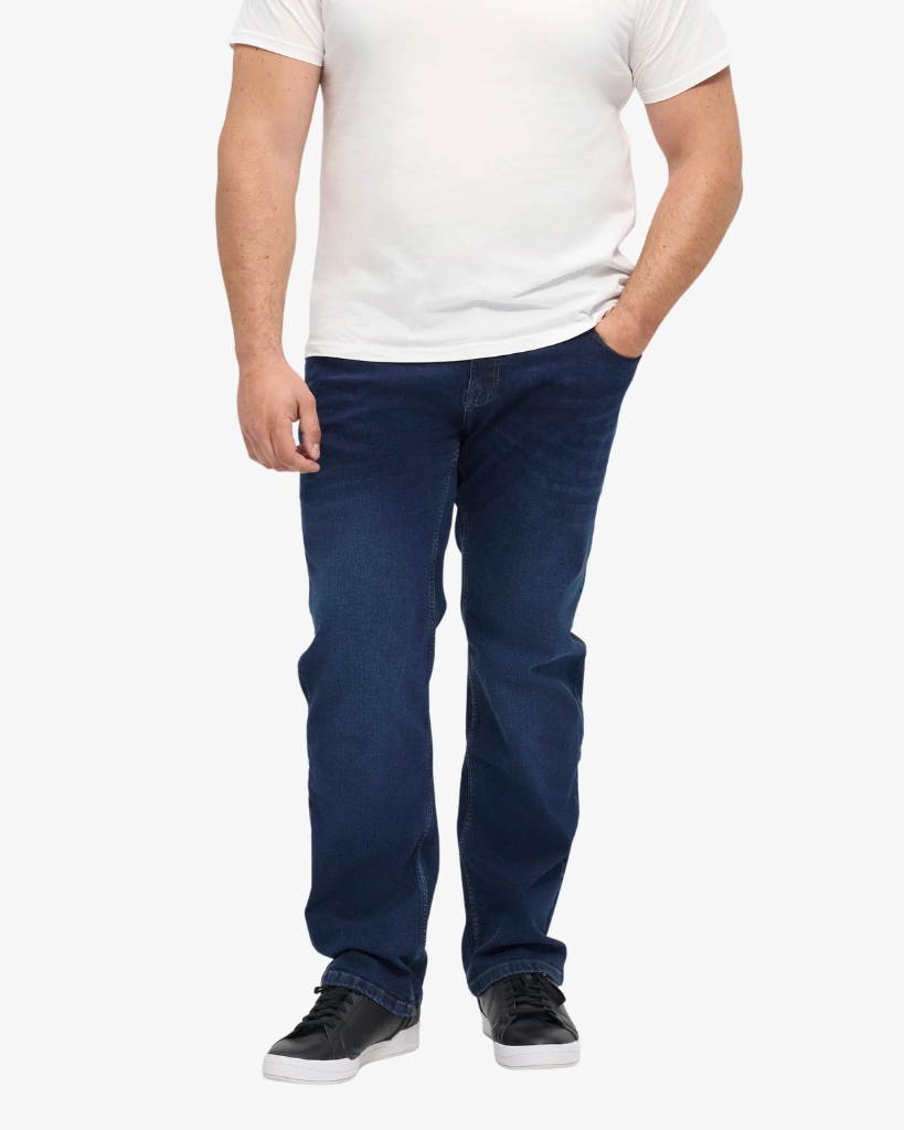North Latitude Denim Jeans Blå Plussize