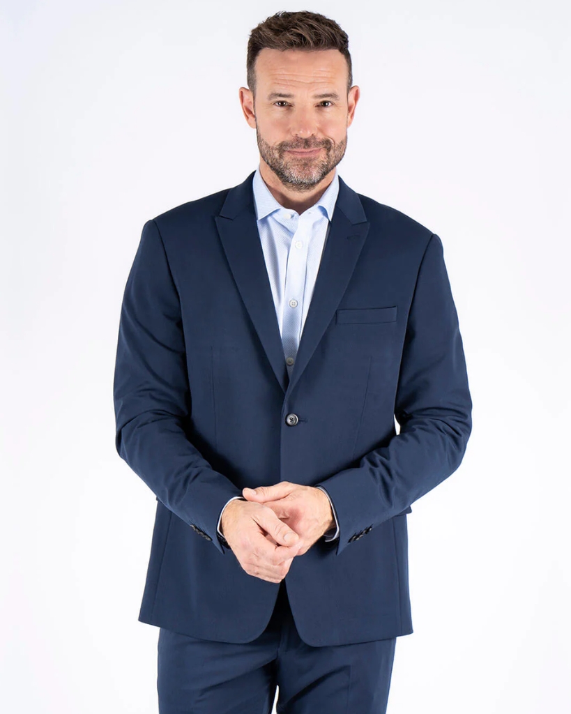 Damon Blazer Blå