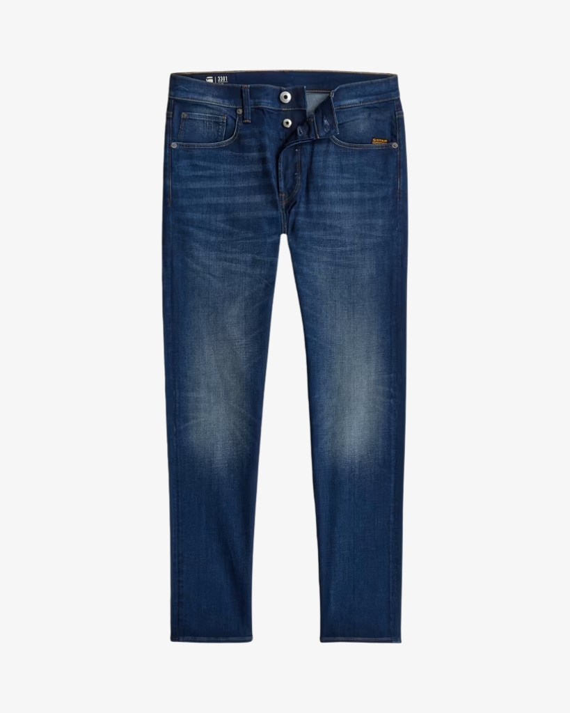 G-STAR 3301 Slim Jeans Blå