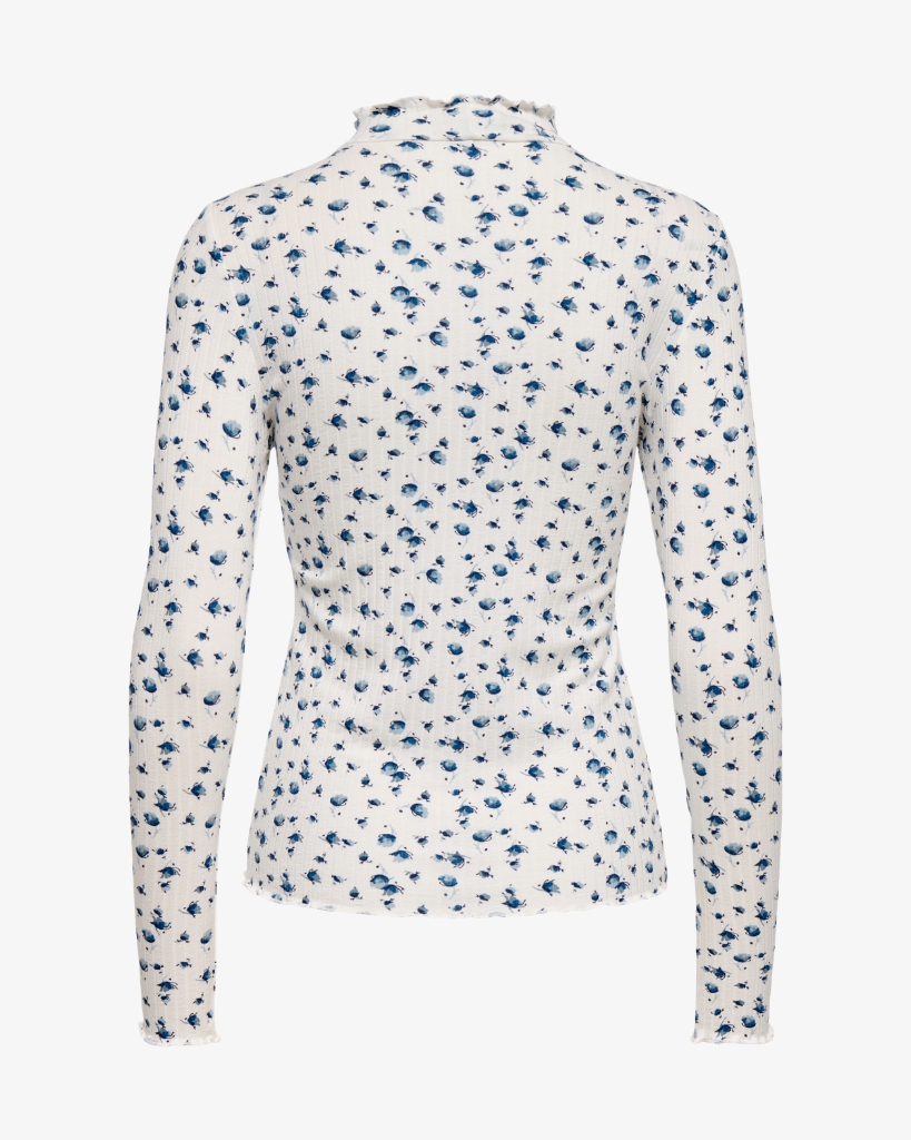 JDY Fransiska T-shirt Hvid/blomster