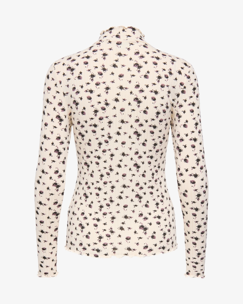 JDY Fransiska T-shirt Sand/Blomster