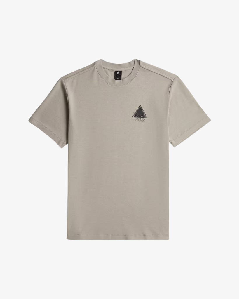 G-Star Logo T-Shirt Beige