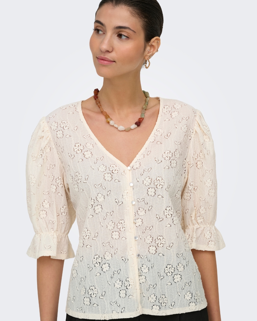 JDY Jakobe Bluse Offwhite