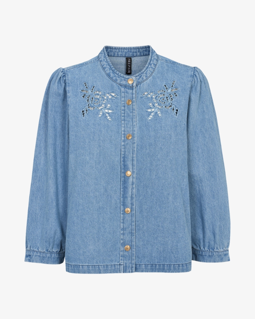 Prepair Bonnie Denimjakke Blå