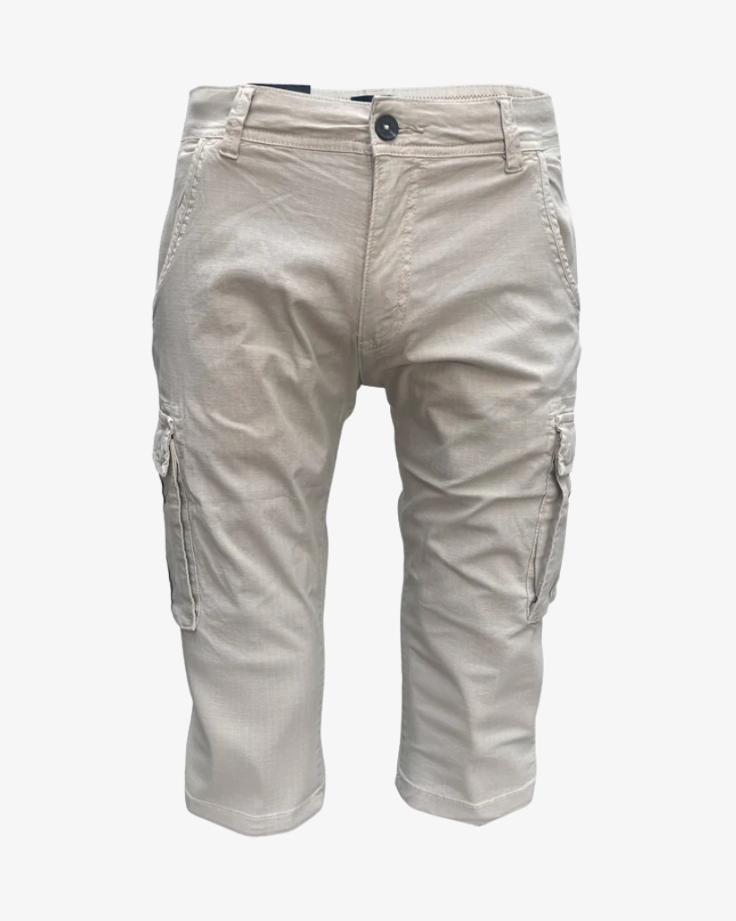 Roberto Dylano Cargo Capri Shorts