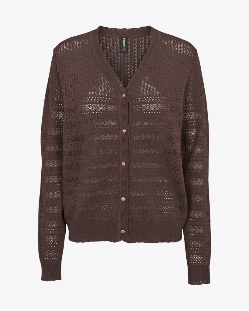 Prepair Morgan Cardigan Brun