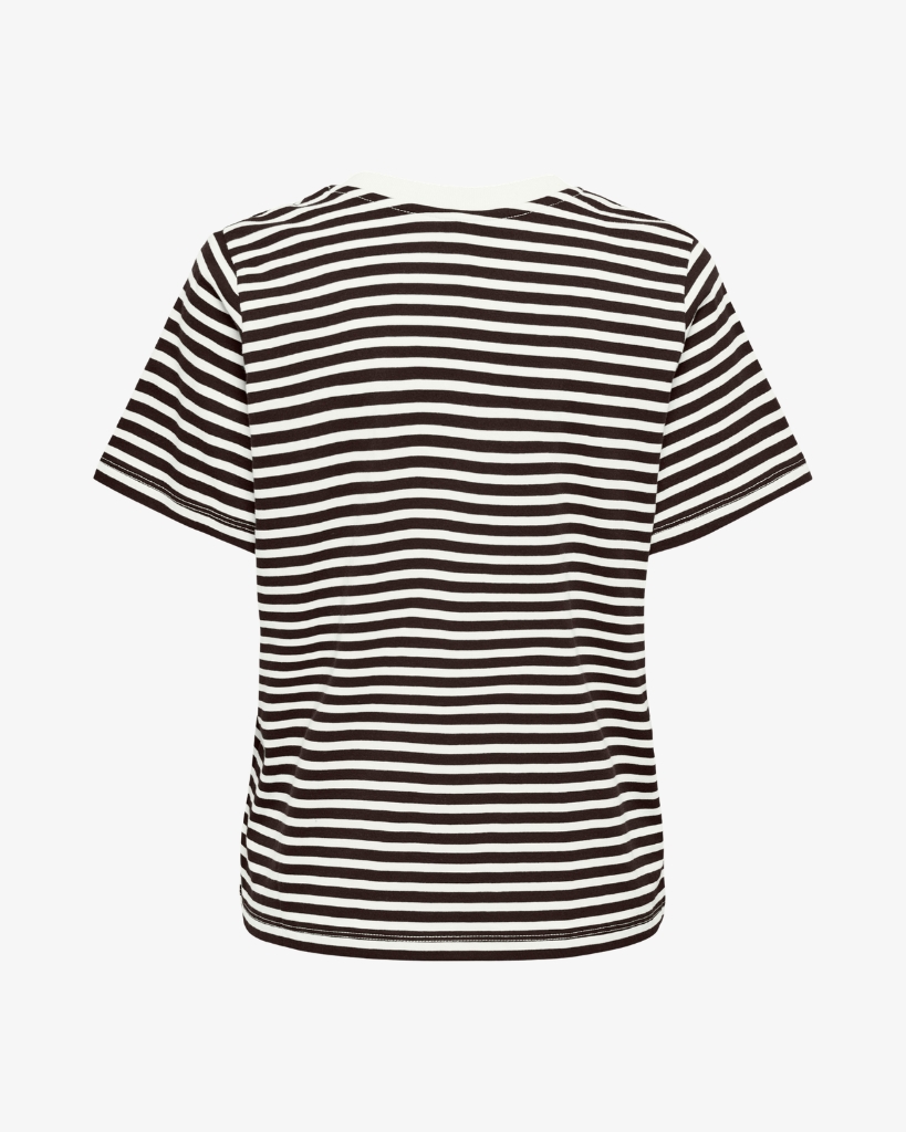 JDY Pisa T-shirt Brun/hvid