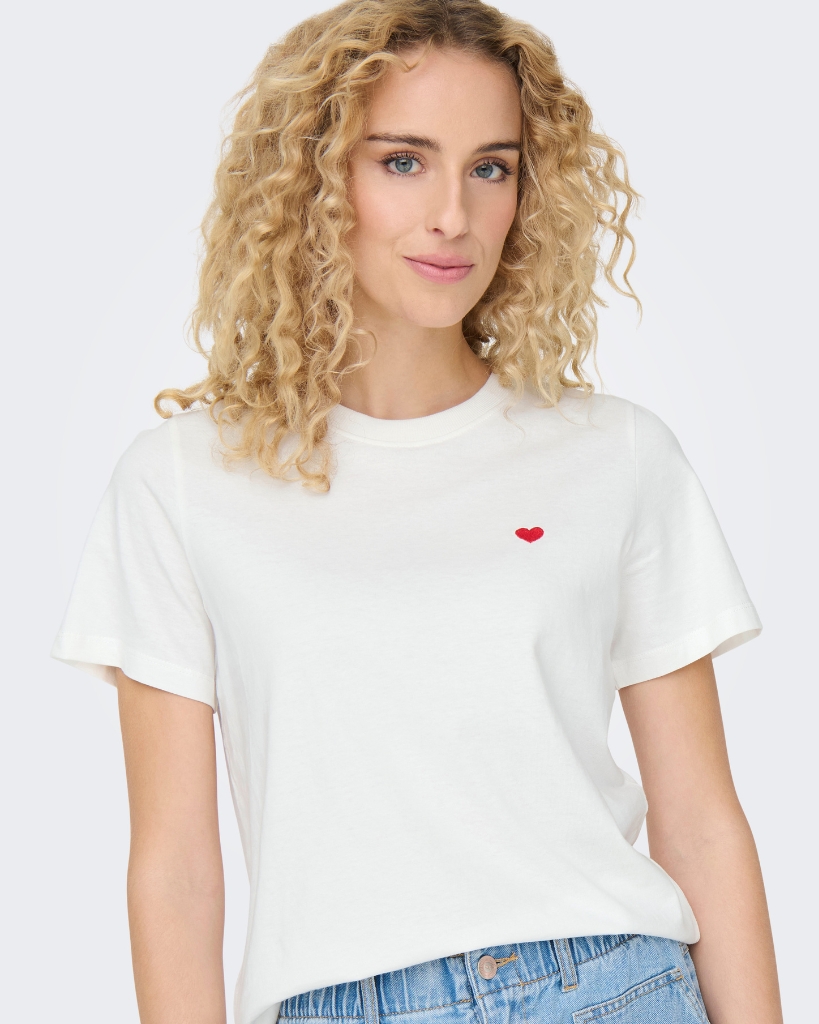 JDY Pisa T-shirt Hvid