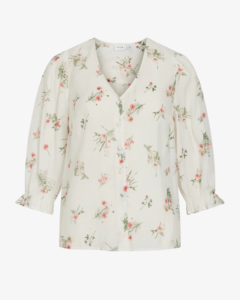 Vila Viednana Bluse Blomstret