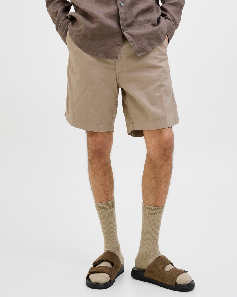 Jack Jones Geo Hybrid Shorts Sand